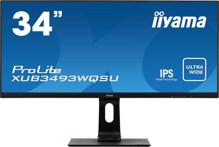 iiyama LED IPS 34" XUB3493WQSU-B1 UWQHD (3440 x 1440 Pixel, 34")