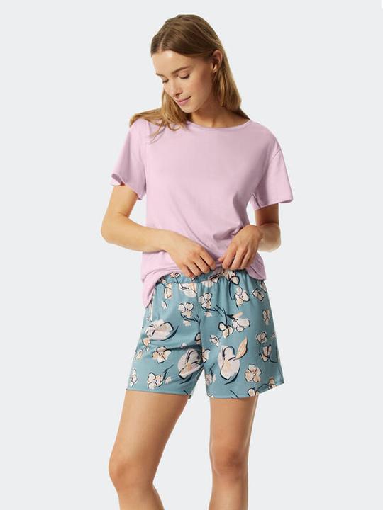 Produktbild Schiesser Modern Floral Schlafanzug kurz (36)