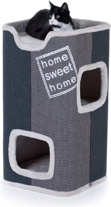 Produktbild Trixie Cat Tower Jorge (78 cm, Blau, Grau, Weiss)
