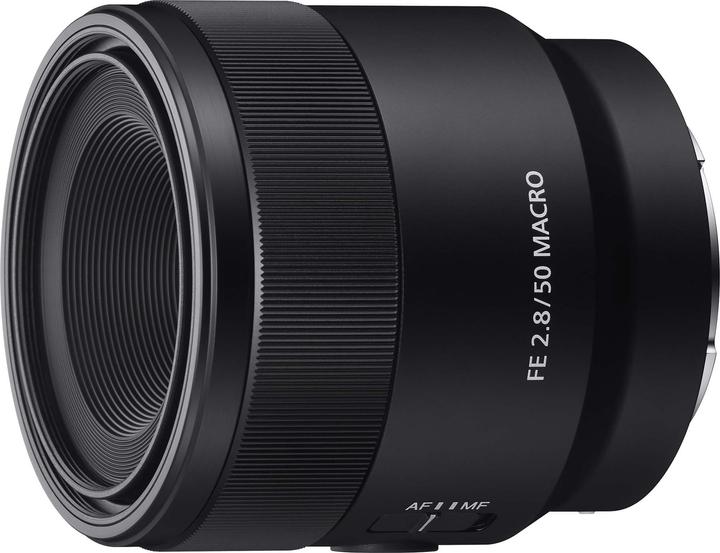 Sony FE 50 mm f/2,8 Macro (Sony E, APS-C / DX, Full-frame)