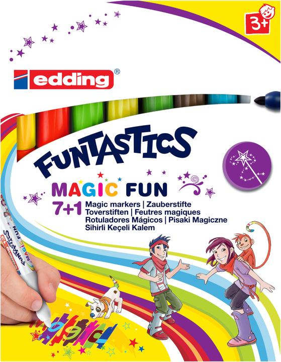 Edding Fibre-tip pens 13 Funtastics set of 8 (Multicoloured, 8 x)