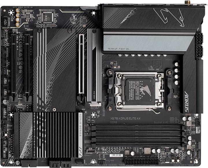 Immagine prodotto Gigabyte X670 AORUS ELITE AX (AM5, AMD X670, ATX)