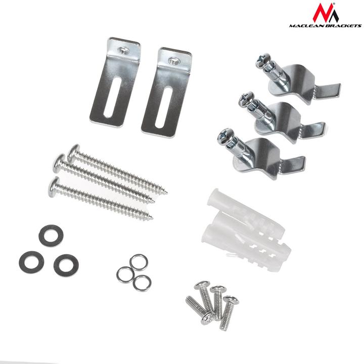 Immagine prodotto Maclean MC-517 MC-517 Supporto universale per schermo proiettore da soffitto Inclinazione regolabile (Soffitto)