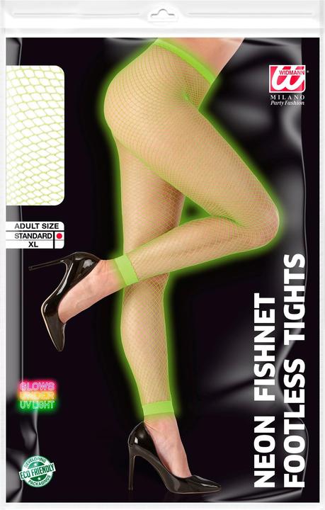Produktbild Widmann 80er Jahre - Netzleggings Neon grün