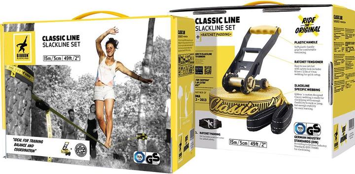 Actual product image Gibbon Classic Line Slackline (25 m)