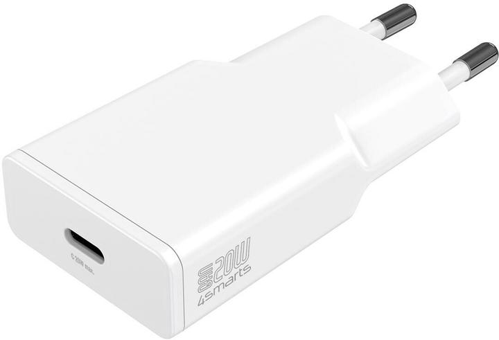 4smarts Caricabatterie PDPlug Slim 20W GaN 1C bianco (20 W)