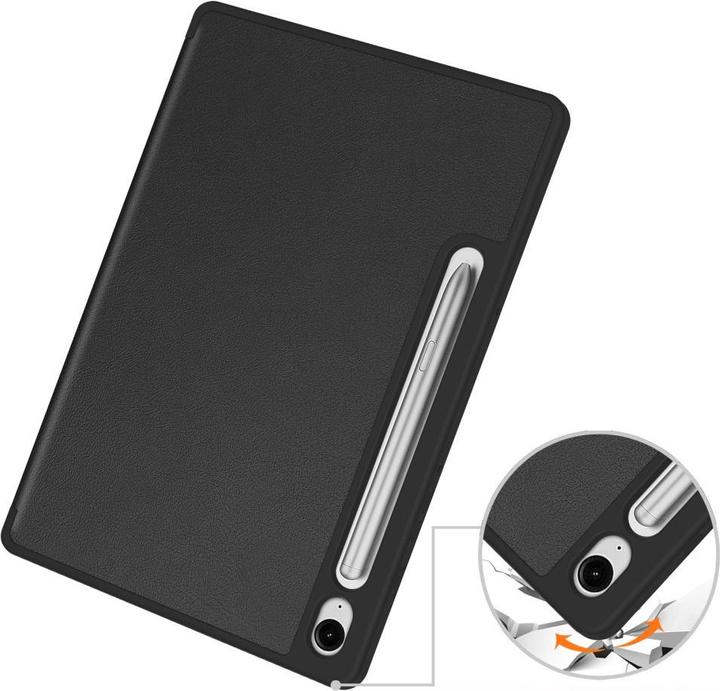 Image du produit Cover-Discount Galaxy Tab S9 / S9 FE - Smart Case silicone noir (Galaxy Tab S9, Galaxy Tab S9 FE)