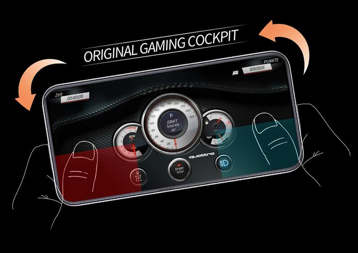 Actual product image Sturmkind DRIFT Racer Audi Quattro Gymkhana Edition