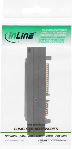 Image du produit InLine Adaptateur SATA mâle / femelle