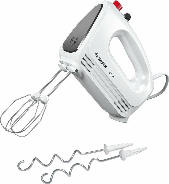 Image du produit Bosch Hausgeräte Mixeur manuel MFQ22100 CleverMixx 375 W, Nombre de vitesses 4, Mode turbo, Blanc/Dark Grey (375 W)