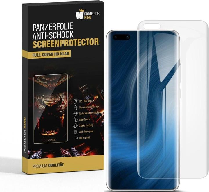 Produktbild Protectorking 2x Panzerfolie Anti-Shock HD Klar (2 Stück, Huawei P40 Pro+)