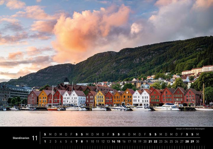 Image du produit Skandinavien Premiumkalender 2026 (50 x 35 cm, Couverture rigide, Allemand)