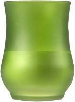 Actual product image Asp-Holmblad Lys i glas Tulipan parrafin Kiwi 9 pcs,9 pcs/krt