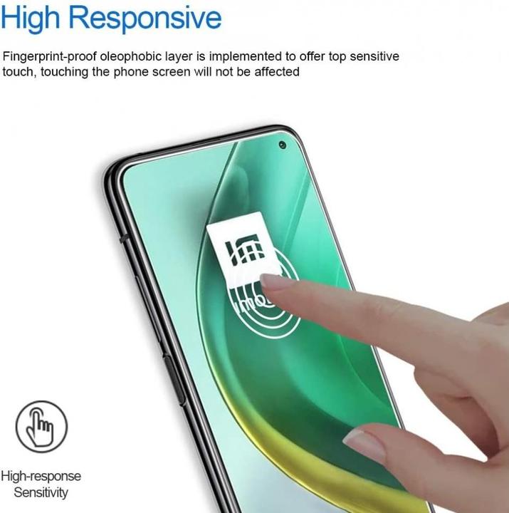 Produktbild Screenguard Xiaomi Mi 10T Pro Panzerglas Schutzfolie Case Friendly Design (1 Stück, Xiaomi Mi 10T Pro)