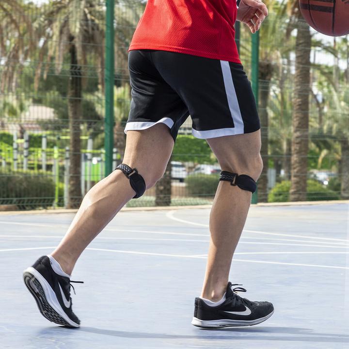 Actual product image InnovaGoods Support band for the kneecap Forcnee 2 pieces (One size)