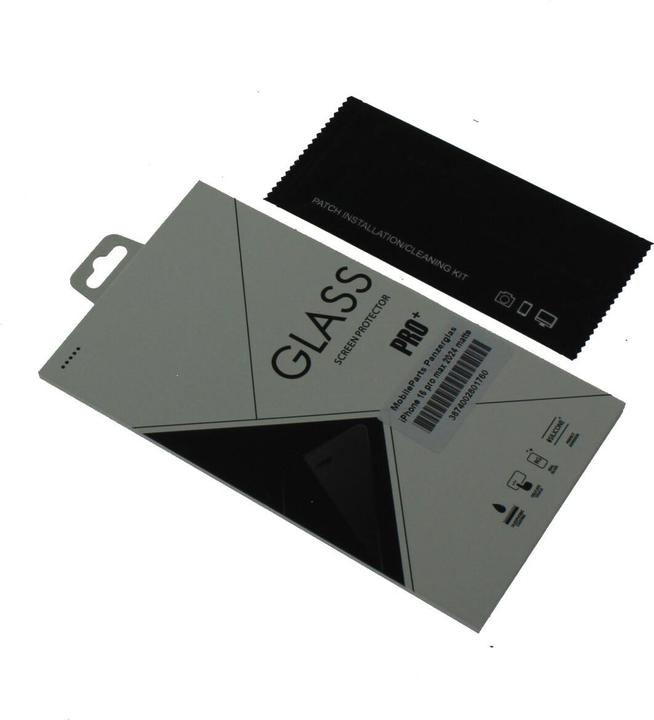 Produktbild MobileParts Panzerglas (1 Stück, Apple iPhone 16 Pro Max)