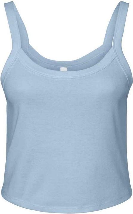 Actual product image Bella Canvas Womens/Ladies Micro-Rib Spaghetti Strap Tank Top