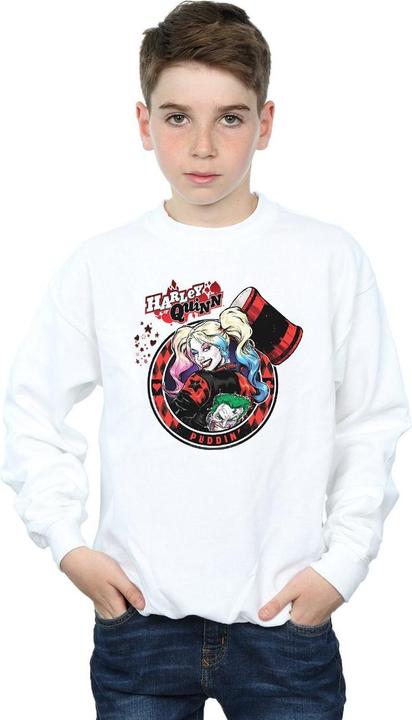 Produktbild Harley Quinn Joker Patch Sweatshirt Jungen (140, 146)