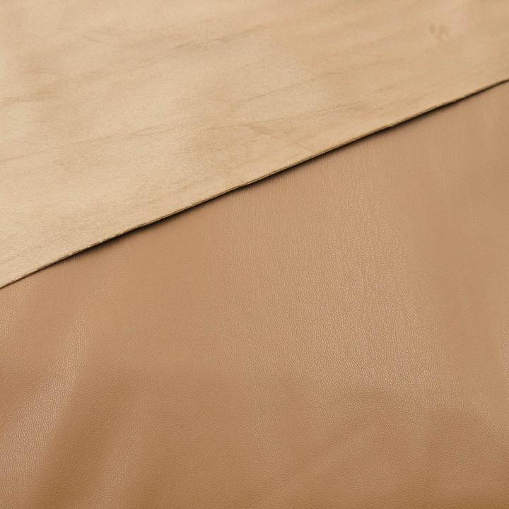 Actual product image Stoffrestposten Imitation leather - Camel - Minimum order quantity: 1 metre