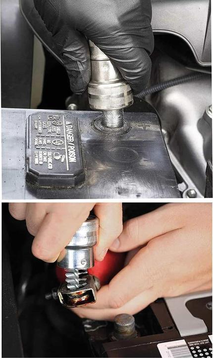 Immagine prodotto IWH Spazzola per la pulizia dell'asta della batteria con 10 dischi colorati 19080