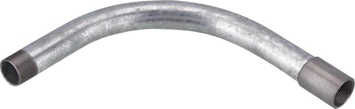 Immagine prodotto Fränkische Rohrwerke Tubo in acciaio - SB-E-V 50 zincato a caldo Curva filettata M50 SB-E-V50 zincata (Foro cavo, 57 cm)