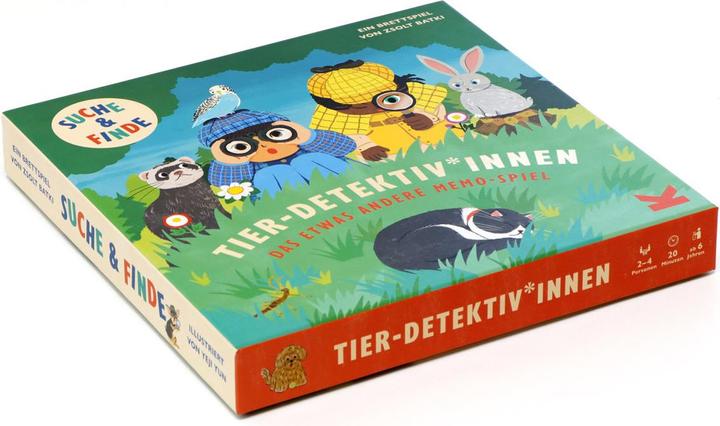 Produktbild Suche & finde. Tier-Detektiv*innen (Deutsch, Batki Zsolt, Yeji Yun, Frederik Kugler, 2024)