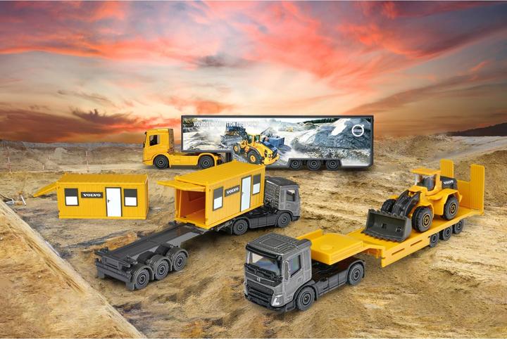 Actual product image Majorette Volvo Transporter Assortment, 3-sort.