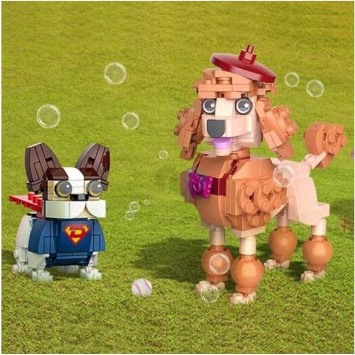 Jaki Dogue allemand et caniche