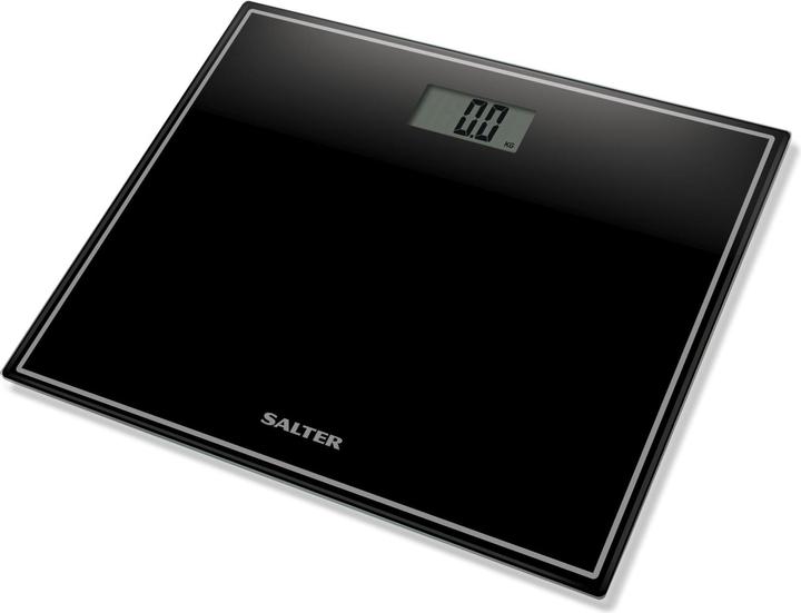 Actual product image Salter 9207 BK3R Compact Glass Electronic Bathroom Scale - Juodas (150 kg)