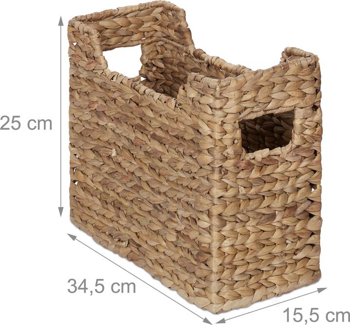 Actual product image Relaxdays Magazine rack