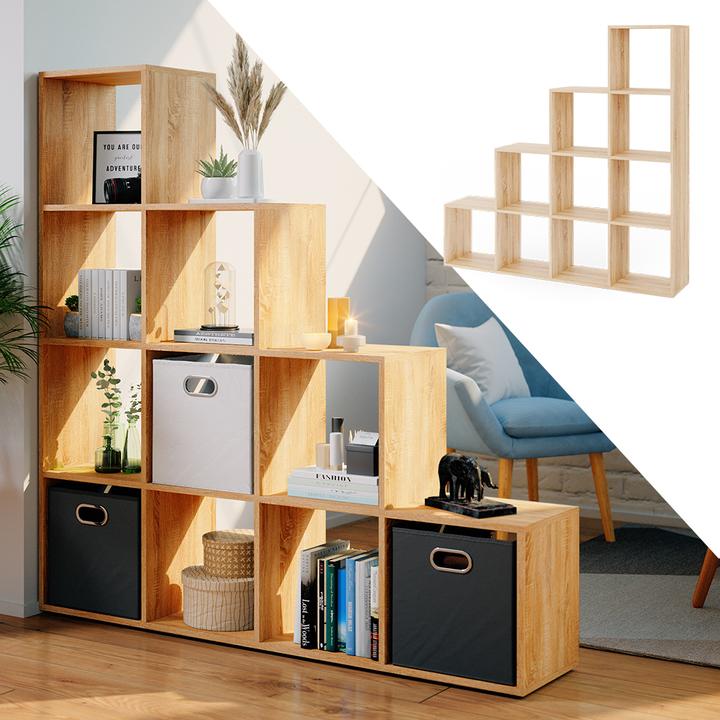 Image du produit Vicco Treppenregal (142.5 x 29 x 140 cm)