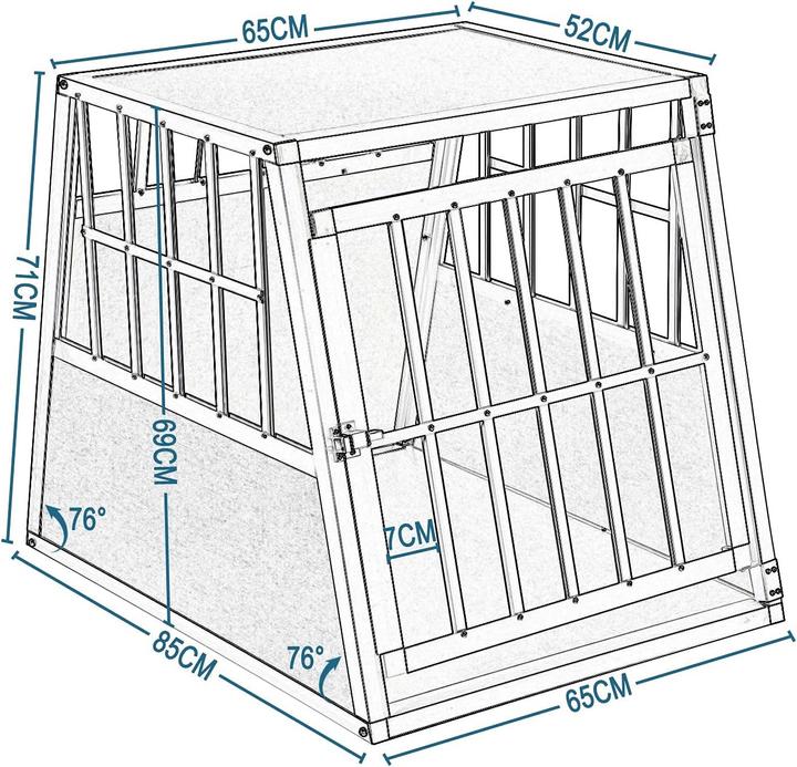 Produktbild Eugad Hundetransportbox (Hund)