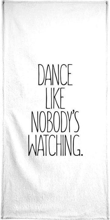 Produktbild Juniqe Dance - Schwarz & Weiss (70 x 140 cm)