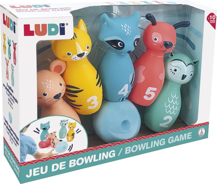 Image du produit LUDI Jeu de quilles - Animal - (LU30136) (Français)