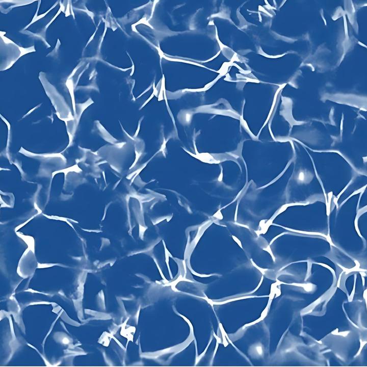 Image du produit Poolomio Liners pour piscines rondes Marbre bleu | 3,60 x 1,20 m