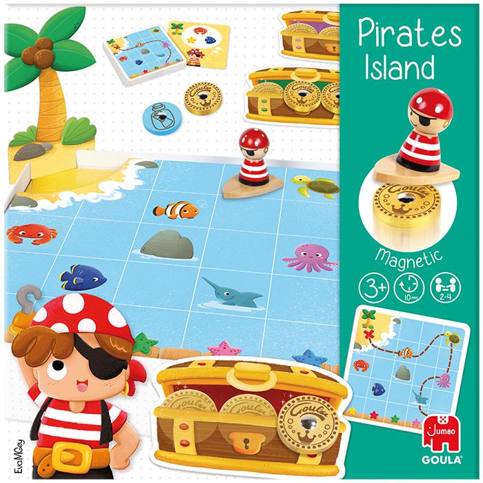 Actual product image Goula Pirate Island (English)