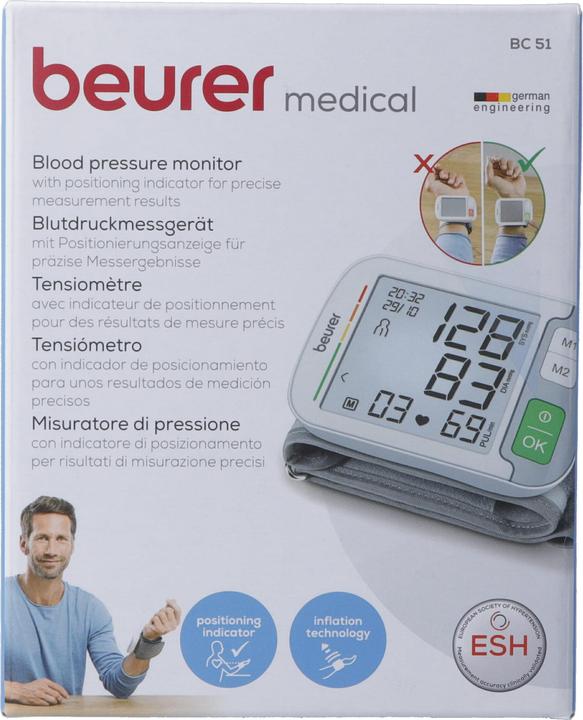 Image du produit Beurer BC51 (Tensiomètre au poignet)