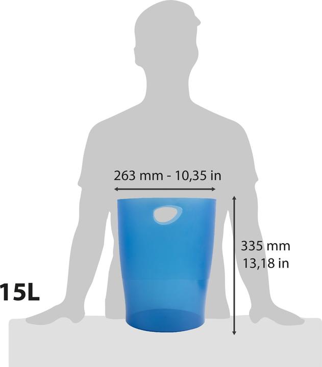Actual product image Exacompta Papierkörbe (15 l)