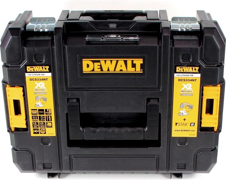 Image du produit DeWalt DCS 334 NT Scie sauteuse pendulaire sans fil Brushless 18V + 1x Batterie 2,0Ah + Coffret de t