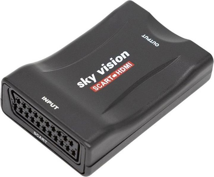 Immagine prodotto Sky Vision Convertitore da SCART a HDMI, PAL, NTSC, 1080P, VHS, Xbox, PS3