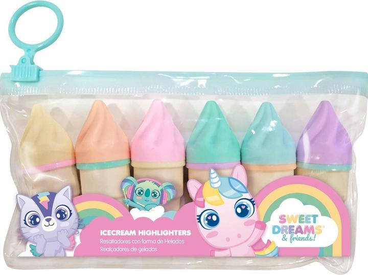 Actual product image Kids Licensing Licorne Ensemble marqueurs (Multicoloured, 6 x)