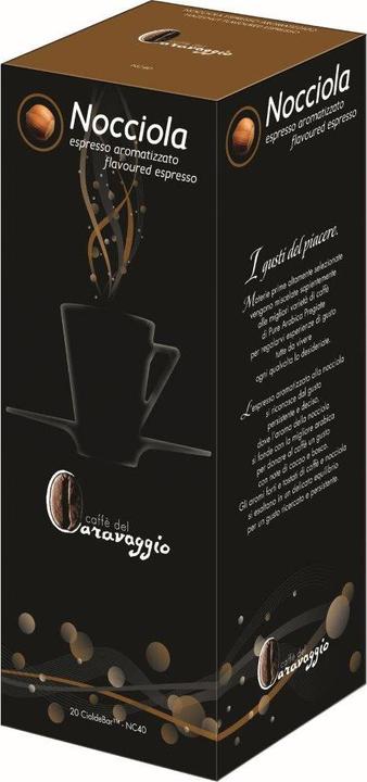 Actual product image Caffè del Caravaggio Coffee pods hazelnut (20 pods) (20 x Port.)