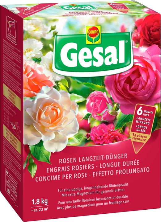 Produktbild Gesal Rosen Langzeit-Dünger (1.80 kg, 1.80 l)