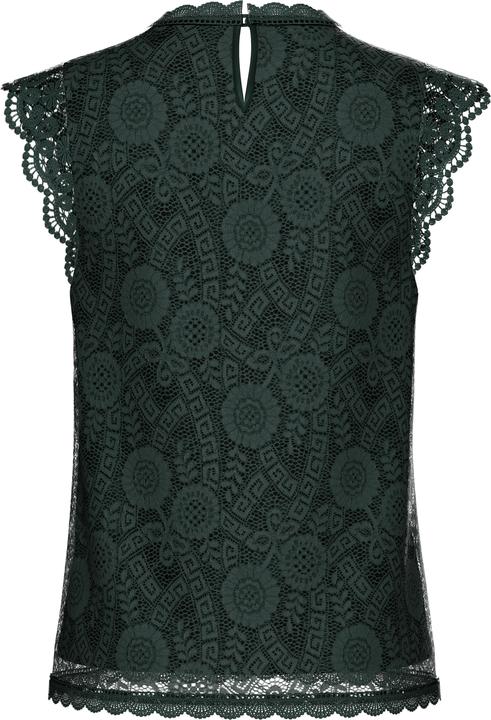 Actual product image Pieces Pcolline Sl Lace Top Wvn Noos (L)
