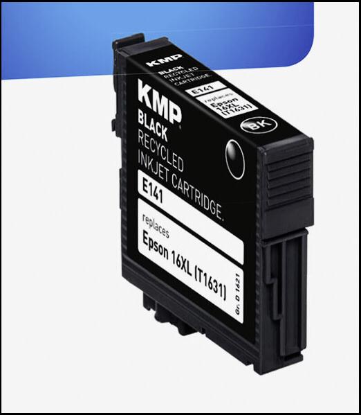 Image du produit KMP E141 Cartouche d'encre compatible avec Epson T1631 (CF)