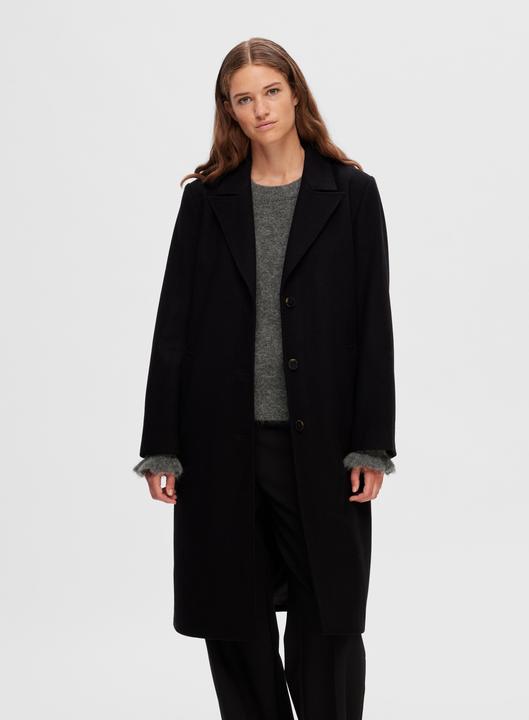 Image du produit Selected Femme Manteau en laine à une seule rangée (34)