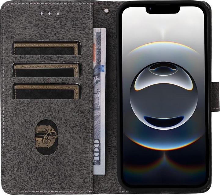 Actual product image Cover-Discount iPhone 16e - Ledertasche mit RFID Blocker (Apple iPhone 16e)