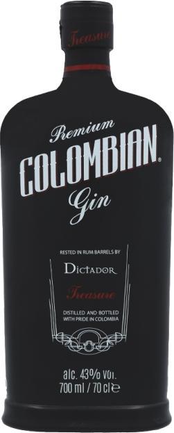 Image du produit Dictador Colombienne âgée noire (1 x 70 cl)