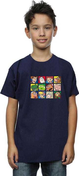 Immagine prodotto Disney Toy Story Character Squares Maglietta Ragazzi (140, 146)