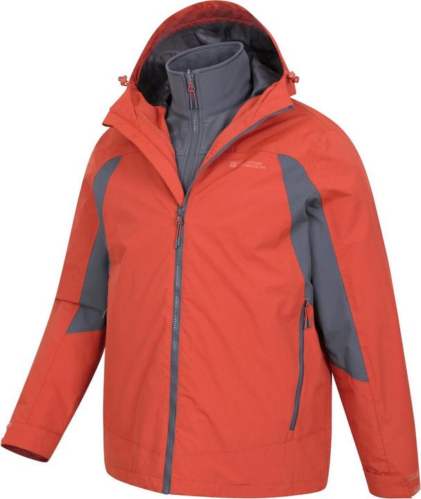Produktbild Mountain Warehouse Mist Jacke wasserfest 3 in 1 (XXS)